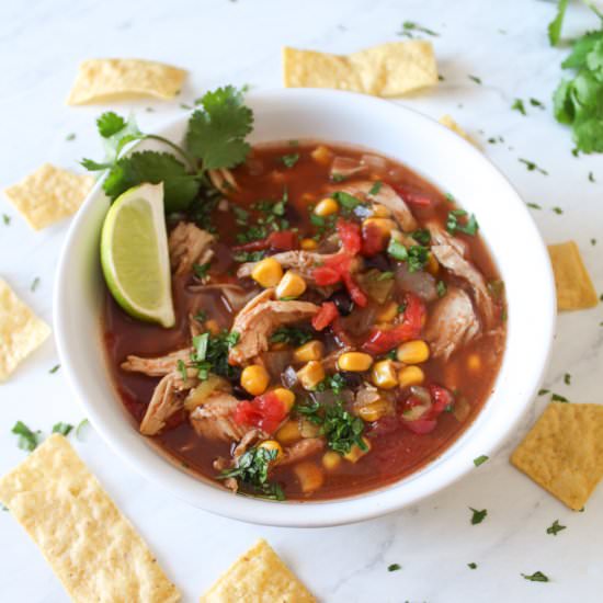 Mexican Chicken Tortilla Soup