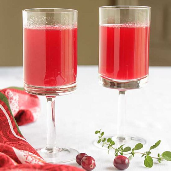 Homemade Cranberry Juice