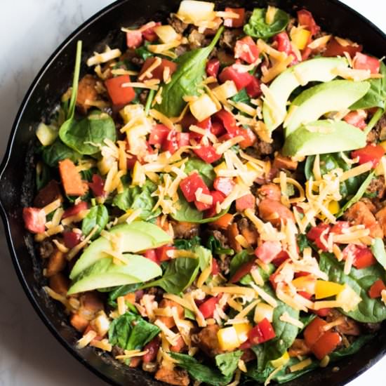 Southwestern Sweet Potato Skillet