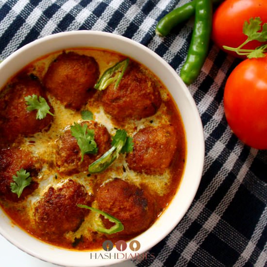 Plantain Kofta Curry