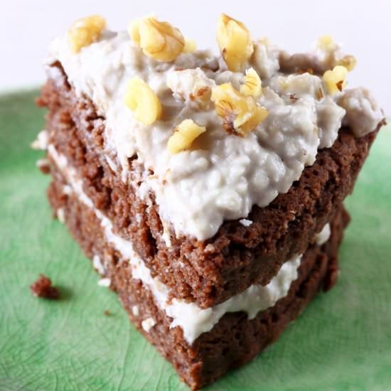 GF Vegan German Chocolate Cake