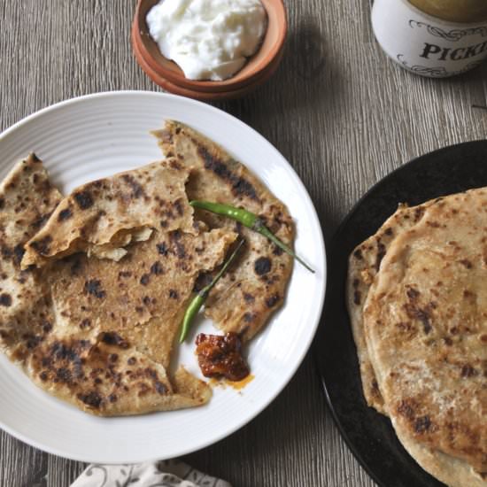 Masala Gobi Paranthas
