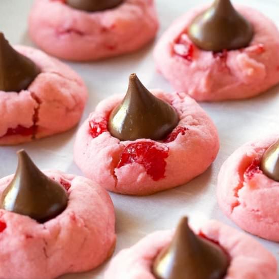 Cherry Kiss Cookies