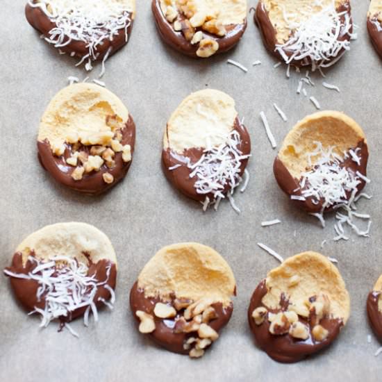 Chocolate Covered Pita Crackers