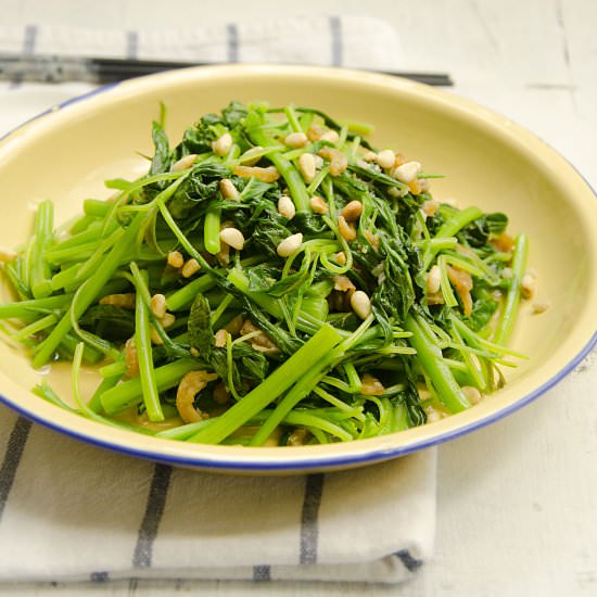 Chinese Spinach Stir-fry