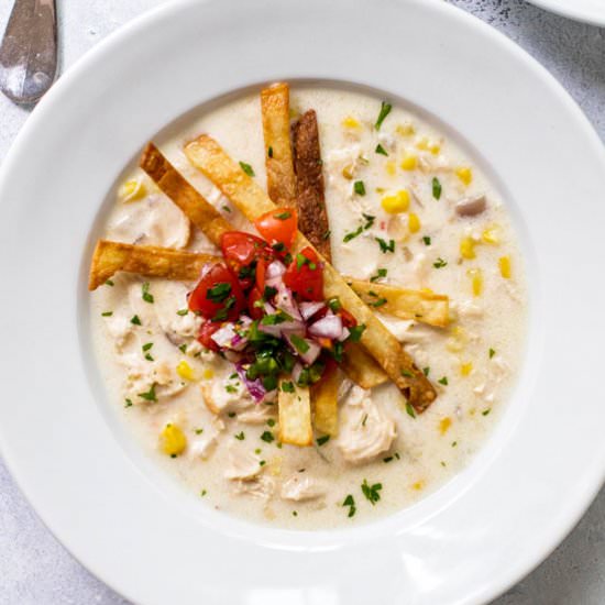 Chicken Enchilada Soup