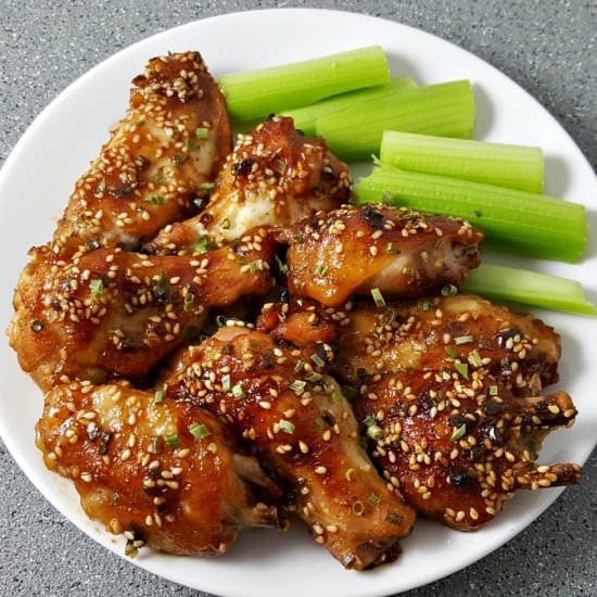 Baked Asian Wings