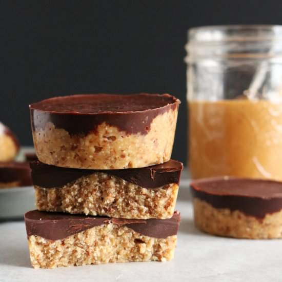 Salted Chocolate Nut Butter Cups