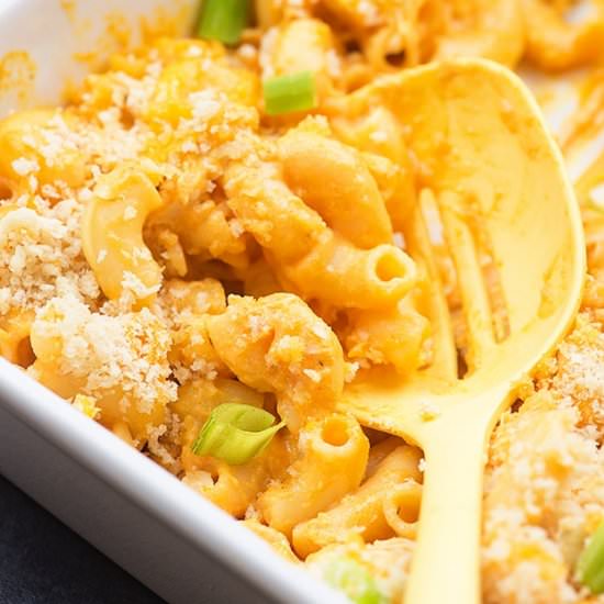 Buffalo Chicken Mac & Cheese