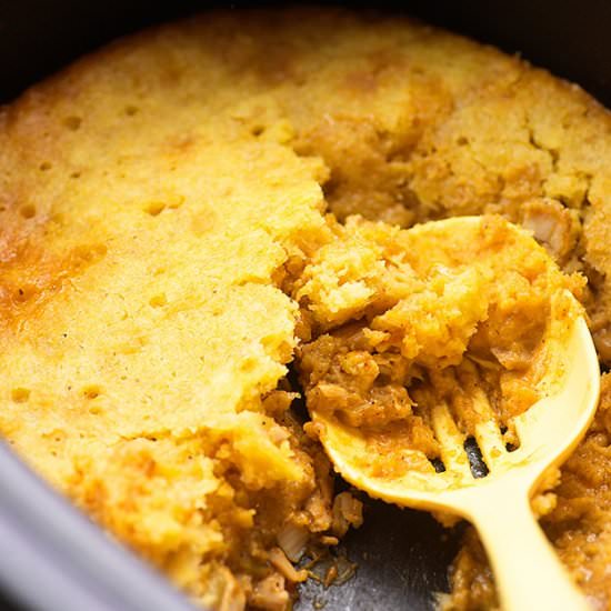 Slow Cooker Tamale Casserole