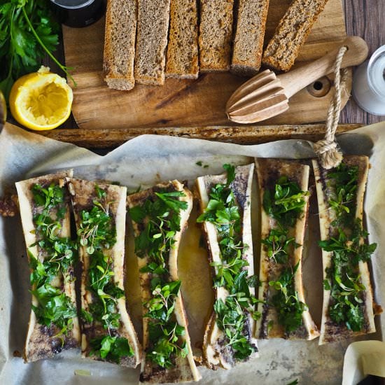 Bone Marrow Toast