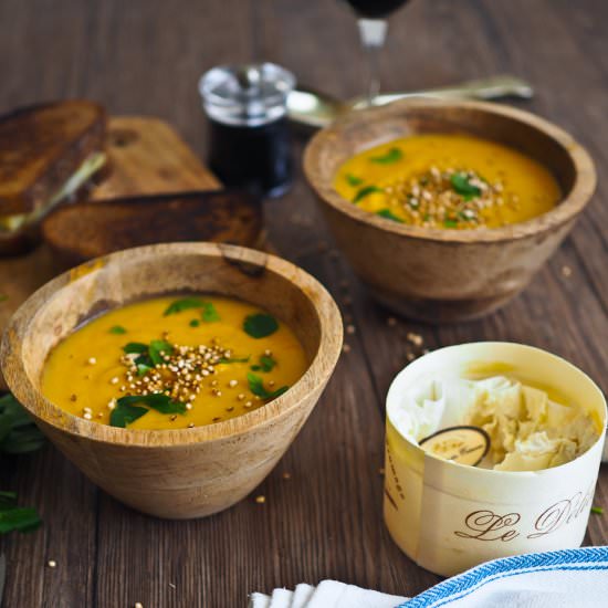 Sweet Potato Leek Soup