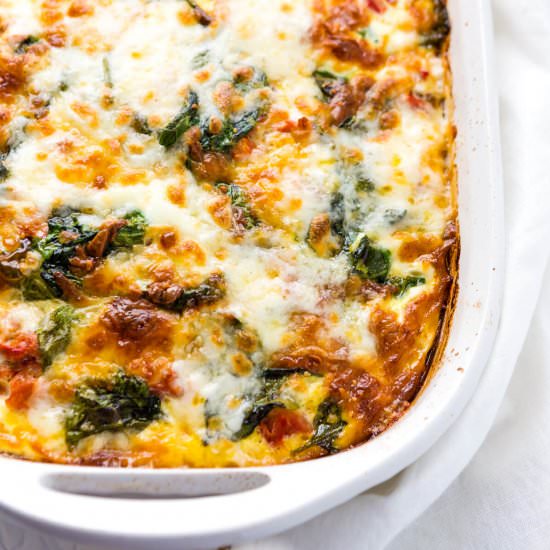 Low Carb Sausage Breakfast