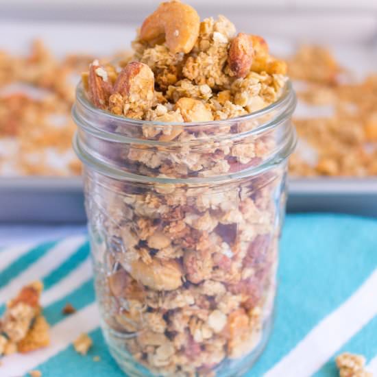 Homemade Honey Nut Granola