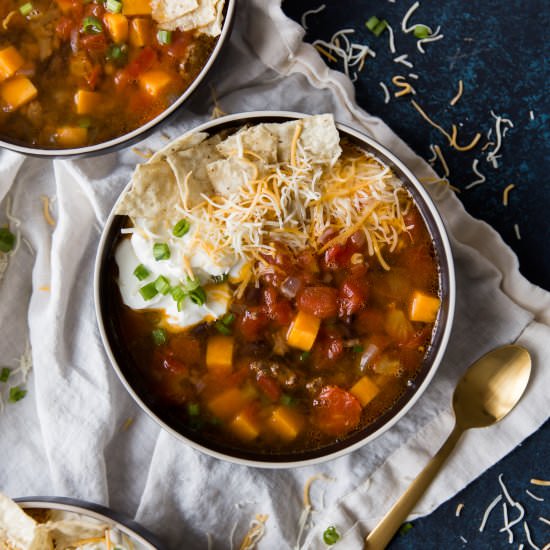 Sweet Potato Taco Soup