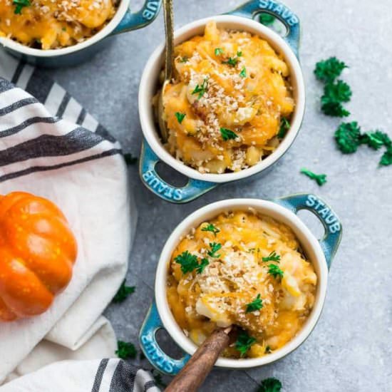 Pumpkin Macaroni and Cheese