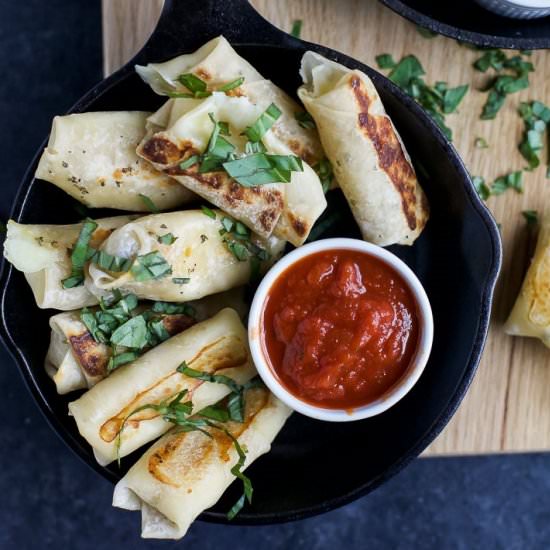 Baked Mozzarella Sticks