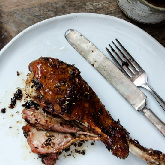 Herb Roasted Turkey Legs