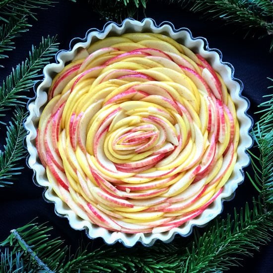 Rose Apple Tart