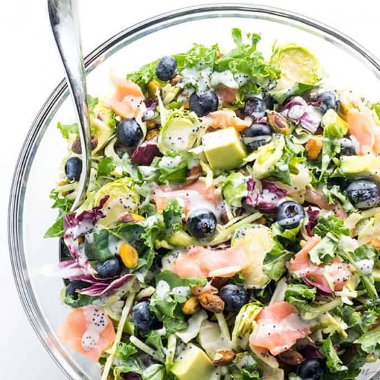 Salmon Kale Superfood Salad
