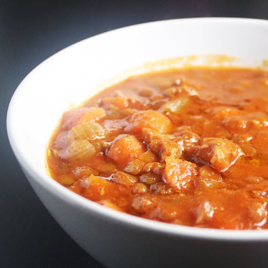 Sausage and Lentil Soup