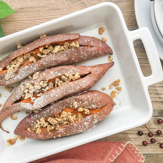 How to Bake Sweet Potatoes Fast