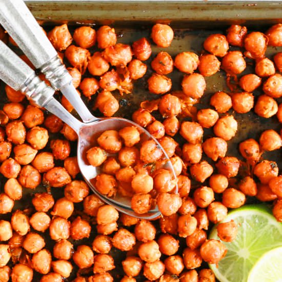 Tandoori Roasted Chickpeas
