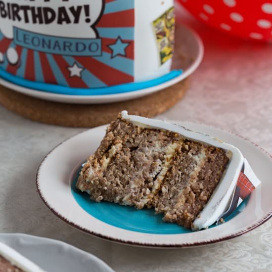 Healthy Coconut Date Cake