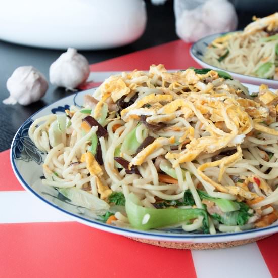 Stir-Fried Mushi Noodles