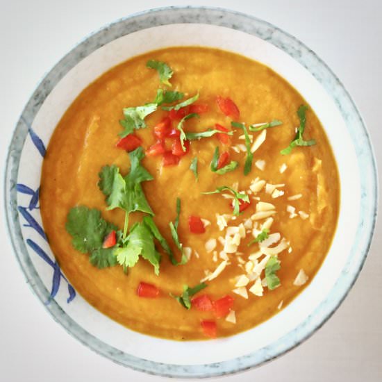 Sweet Potato Peanut Soup