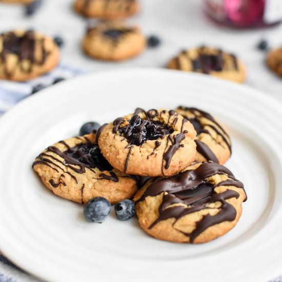 Peanut Butter and Jelly Cookies