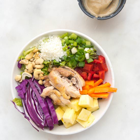 Asian Pineapple Chicken Salad