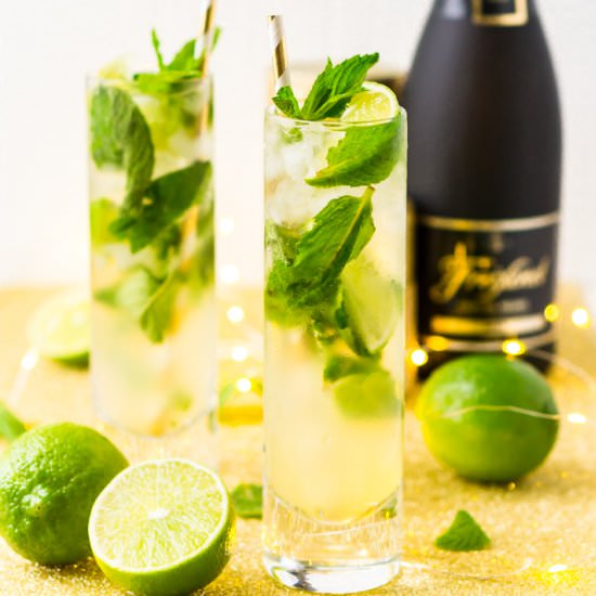 Champagne Mojito