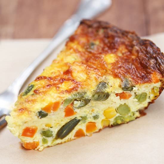 vegetable quiche