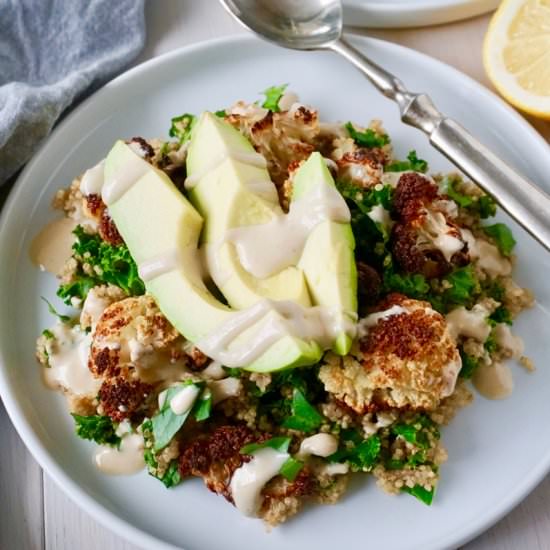 Cauliflower Quinoa Detox Bowl