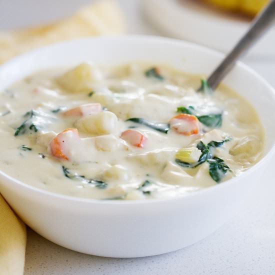 Chicken and Gnocchi Soup