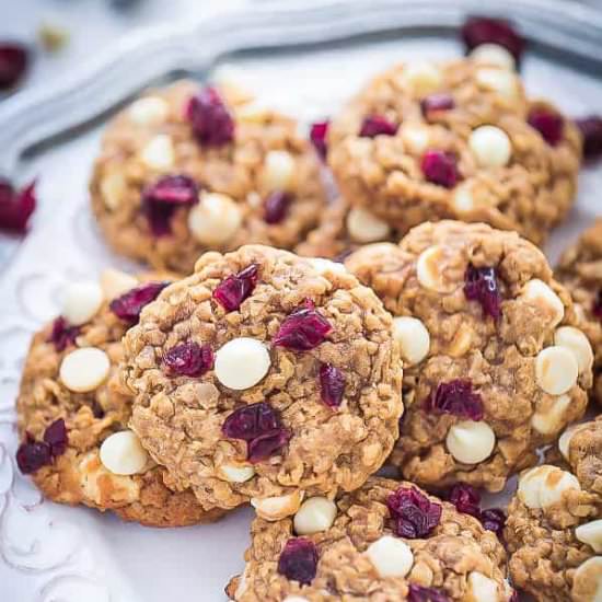 White Chocolate Cranberry Cookies