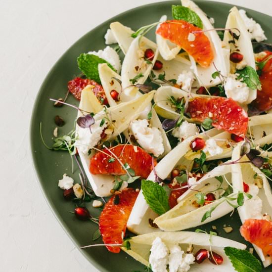 Blood Orange Endive Salad