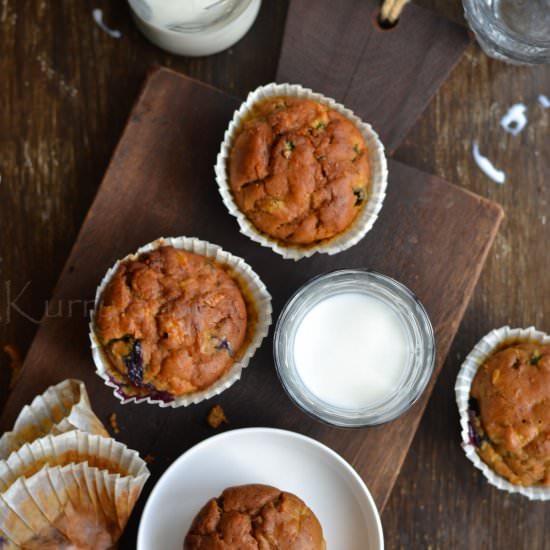 Carrot Zucchini Muffins