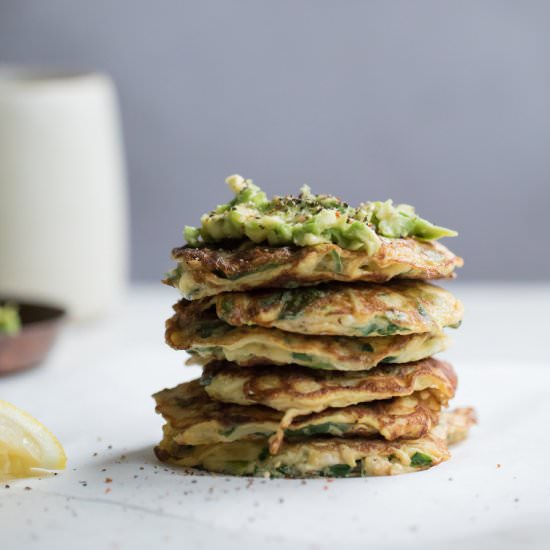 Keto Green Goddess Fritters