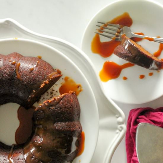 Warm Gingerbread Cake