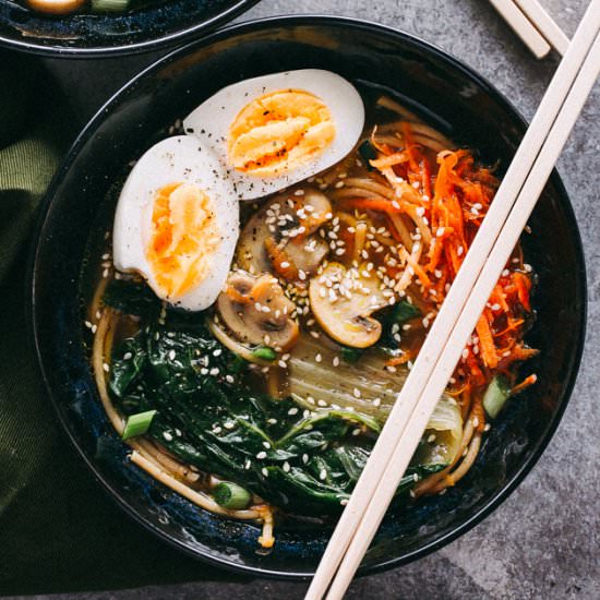 Easy Soba Noodle Soup