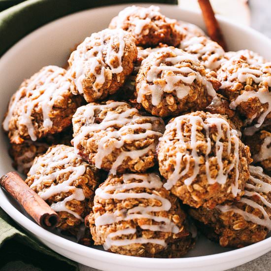 Apple Oatmeal Cookies