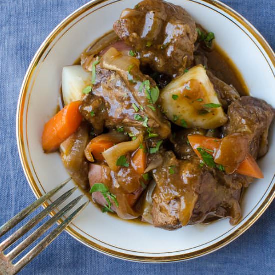 Extra Stout Beef Carbonnade