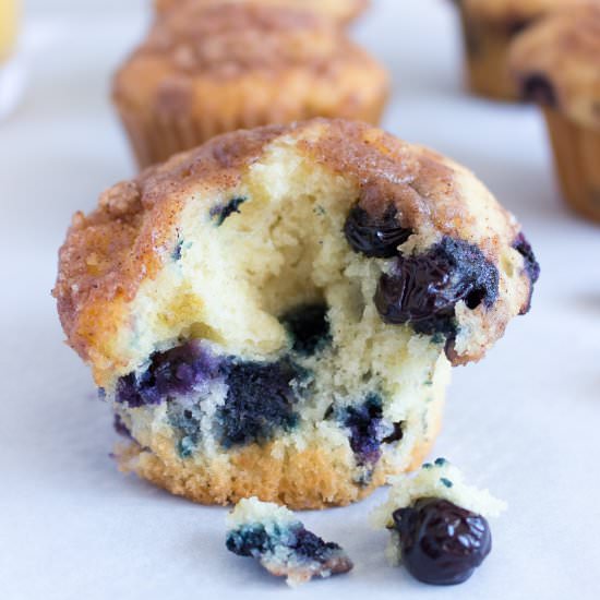 Buttermilk Blueberry Muffins