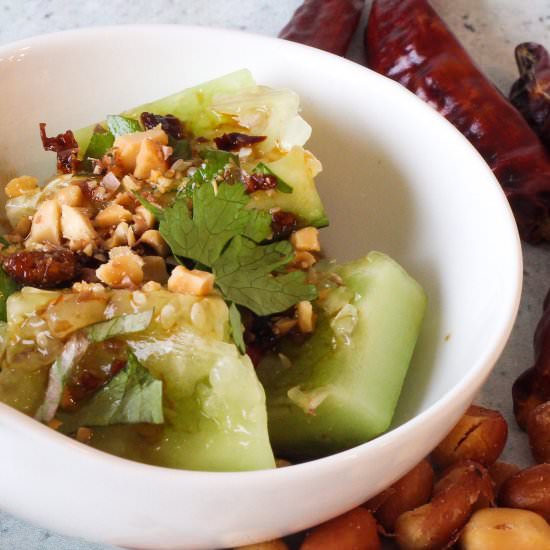 SICHUAN SMASHED CUCUMBER SALAD