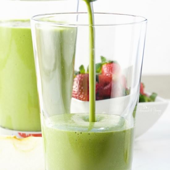 Healthy Hemp Heart Green Smoothie