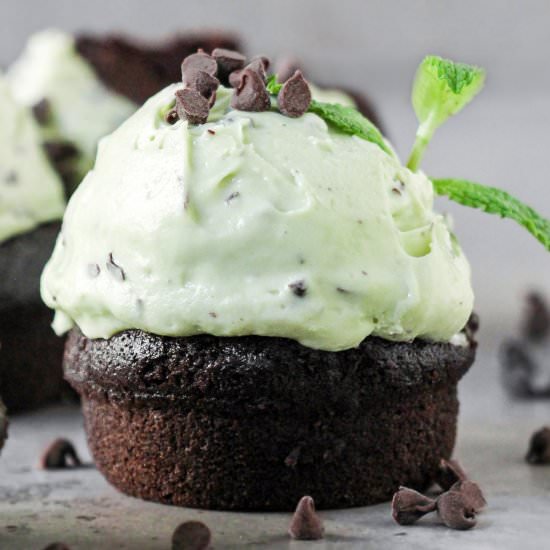 Mint Chocolate Cupcakes