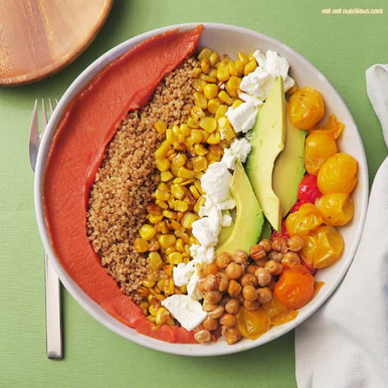 Toasted Quinoa & Smoky Tomato Sauce