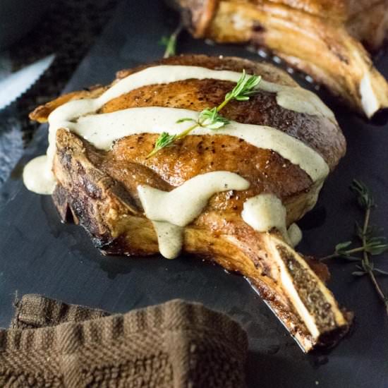 Pan-Seared Pork Chops